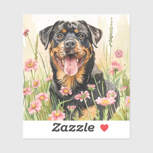 Sticker – Rottweiler Aufkleber (Blatt)