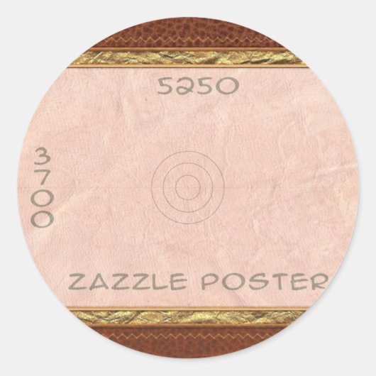 Sticker - Runde v2 - Landschaft (Vorderseite)