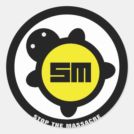 Sticker! Runder Aufkleber (Vorderseite)