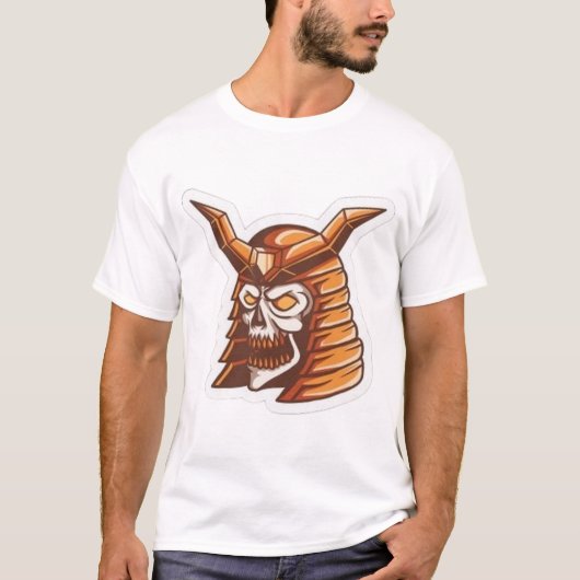 Sticker Samurai T-Shirt (Vorderseite)