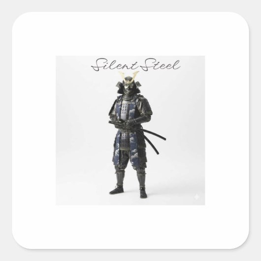 sticker samurai warrior (Vorderseite)
