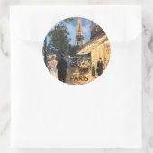 STICKER Schöne Wasserfarbe Paris Reise (Tasche)