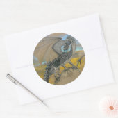 Sticker - Schwarzer Drache (Umschlag)
