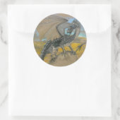 Sticker - Schwarzer Drache (Tasche)