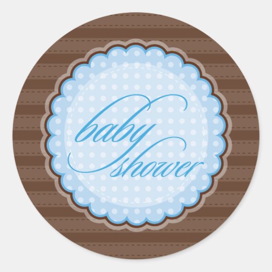 STICKER / SIEGEL: Babydusche (Vorderseite)