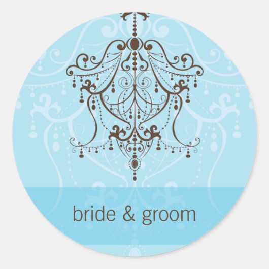 STICKER / SIEGEL: Kronleuchter (Vorderseite)