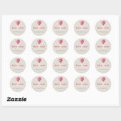 STICKER SIEGEL niedliche HochzeitsFingerabdruck He (Blatt)