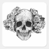 Sticker skull (Vorderseite)