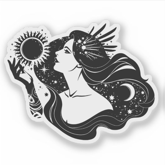 Sticker - "Sorceress" (Vorderseite)