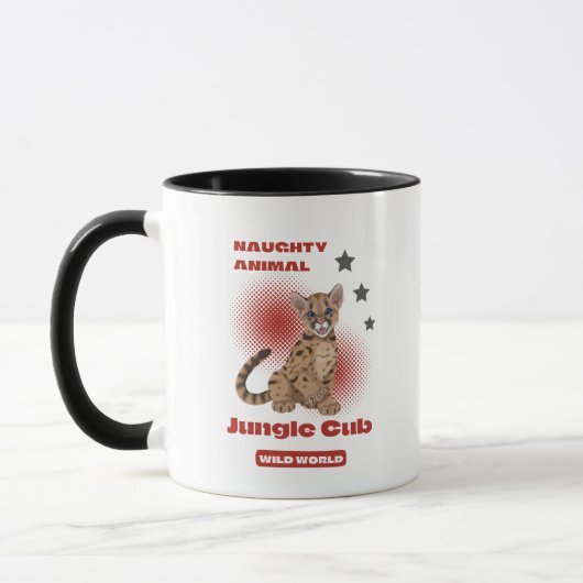 sticker spotted animal tasse (Links)