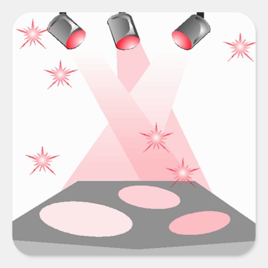 Sticker Stagelight Talent Show Drama Singakts (Vorderseite)