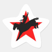 Sticker star rodeo bronc reiter Stationery (Vorderseite)