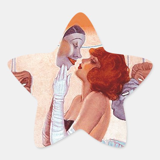 Sticker Stars Aufstieg Bühne Star Theater Schauspi (Vorderseite)