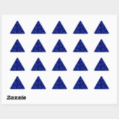 Sticker Stationery Question Mark Art Blue Triangle (Blatt)