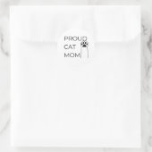 Sticker 'Stolze Katzenmutter' – Süßes Geschenk für (Tasche)