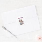 Sticker Teddy-Bär-Baby-Party  (Umschlag)
