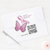 Sticker Template Brustkrebs Bewusstsein (Umschlag)