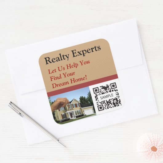 Sticker Template Realty Experts (Umschlag)