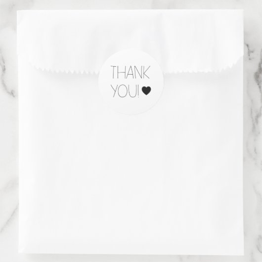 Sticker - Thank you! (Tasche)