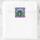 Sticker Unabhängigkeitstag USA (Tasche)