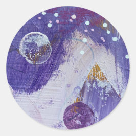 Sticker und Siegel im Moon Mountain Design