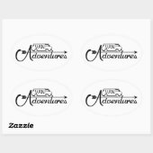 Sticker Van Adventures x4 (Blatt)