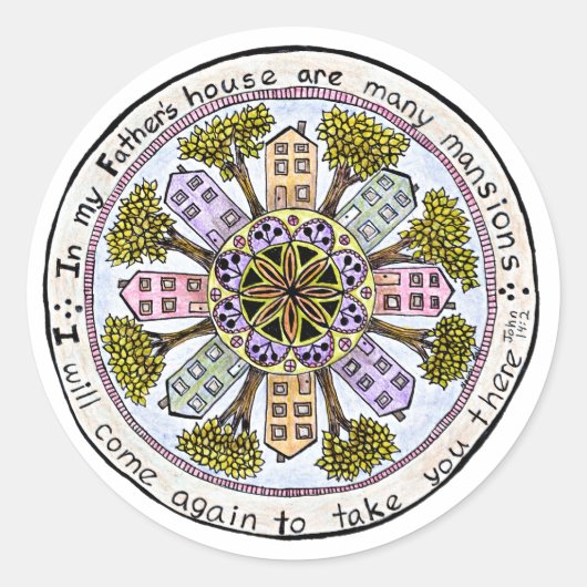 Sticker Vaterhaus (Vorderseite)