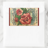 Sticker Vintag Heirloom Rose 1889 Rose Culture (Tasche)