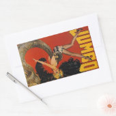 Sticker Vintag Jumbo Elephant Circus Show Girl Up (Umschlag)