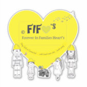 STICKER Vinyl - FIFO FAMILIE (Vorderseite)