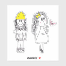 STICKER VINYL-FIFO MUM+DAUGHTER