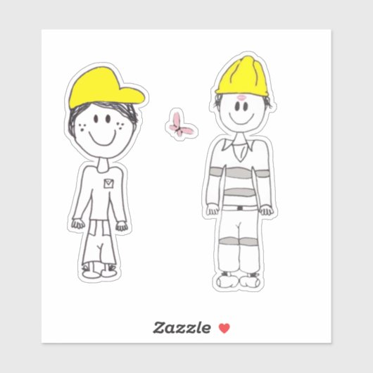 STICKER VINYL-FIFO-VATER+SON (Blatt)