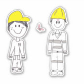 STICKER VINYL-FIFO-VATER+SON (Vorderseite)