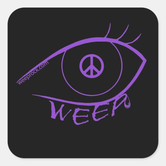 Sticker WEEP (Vorderseite)