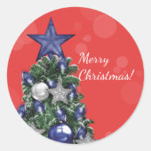 Sticker - Weihnachtsbaum (Vorderseite)