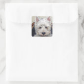 Sticker West Highland Terrier (Tasche)