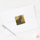 Sticker Wildlife Bull Moose @ Twilight Sundown (Umschlag)