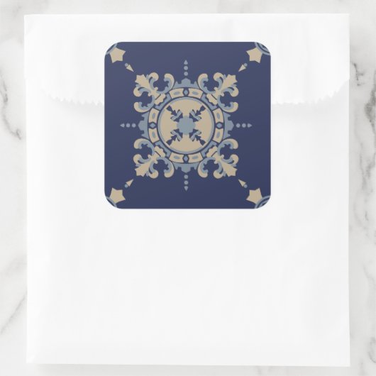 Sticker with blue tile design of Mexico (Tasche)