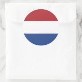 Sticker with Flag of Netherlands (Tasche)