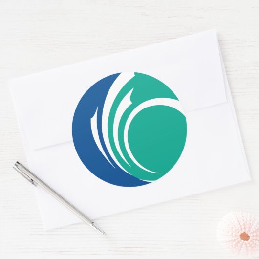 Sticker with Flag of Ottawa, Canada (Umschlag)