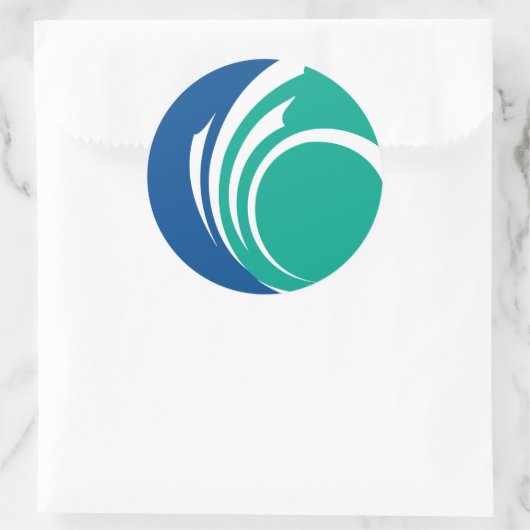 Sticker with Flag of Ottawa, Canada (Tasche)