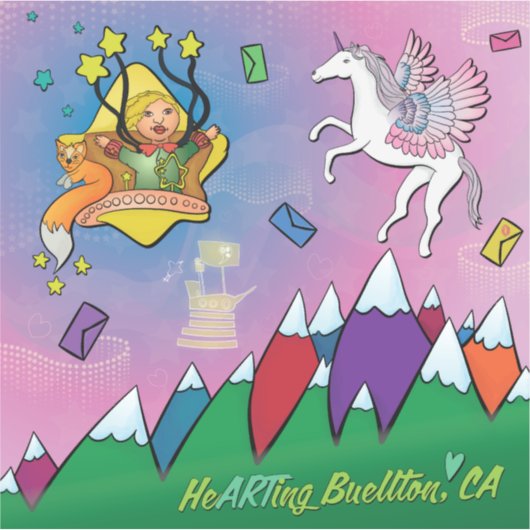 Sticker - Wonderland (Vorderseite)