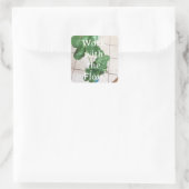Sticker - Work with the Flow (Tasche)