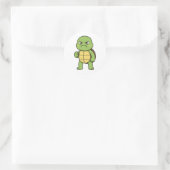 Sticker Wütende Schildkröte (Tasche)