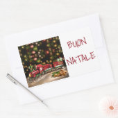 STICKER ZU SAGEN **MERRY CHRISTMAS** "ITALIENISCHE (Umschlag)