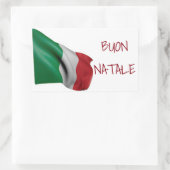 STICKER ZU SAGEN **MERRY CHRISTMAS** "ITALIENISCHE (Tasche)