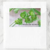 STICKER ZUM DANKEN (Tasche)