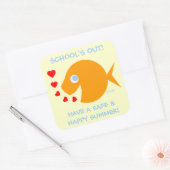 Sticker zum Ende des Schuljahres (Umschlag)