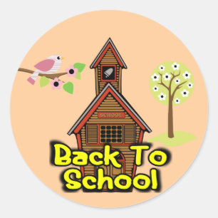 Sticker zurück zur Schule