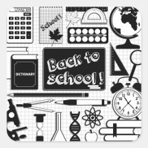 Sticker Zurück zur Schule